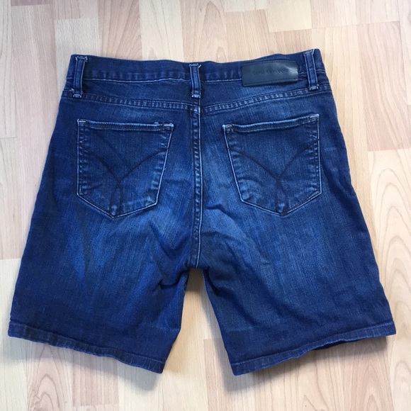 Calvin Klein High Waist Mid-Thigh Shorts - Picture 6 of 7